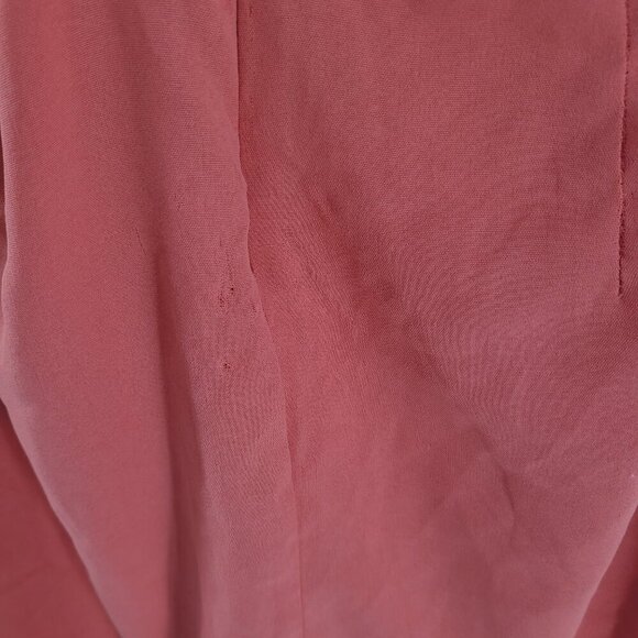 Forever 21 Cutout Mini Dress cowl square-cut neckline‎ Salmon cutout back NWT XL - Picture 4 of 6